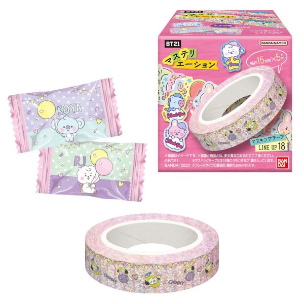 BT21 Masking Tape Stickerrolle *Blindbox* Schn?ppchen