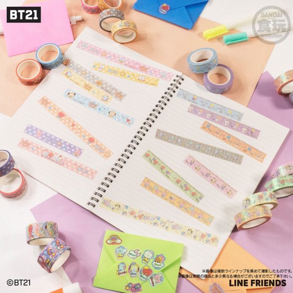 BT21 Masking Tape Stickerrolle *Blindbox* Schn?ppchen – Bild 4