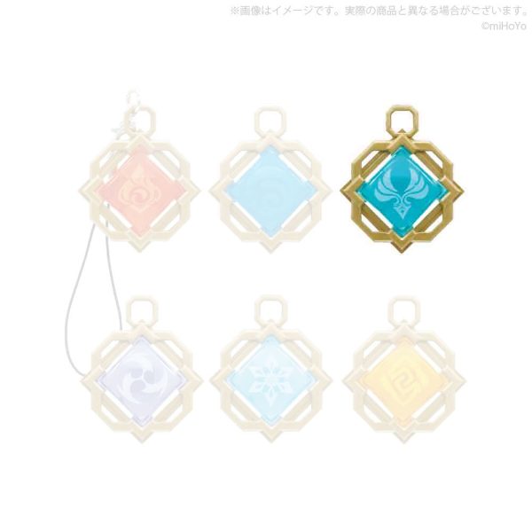 Genshin Impact God s Eye Vol. 2 Liyue Vision Gashapon Anhänger Anemo Im Angebot