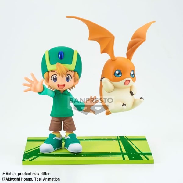Digimon Adventure DXF～Adventure Archives～ PVC Statue T.K. & Patamon Mode – Bild 2