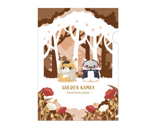 Golden Kamuy Animalphose Clearfile Lieutenant Tsurumi & Ogata Schn?ppchen