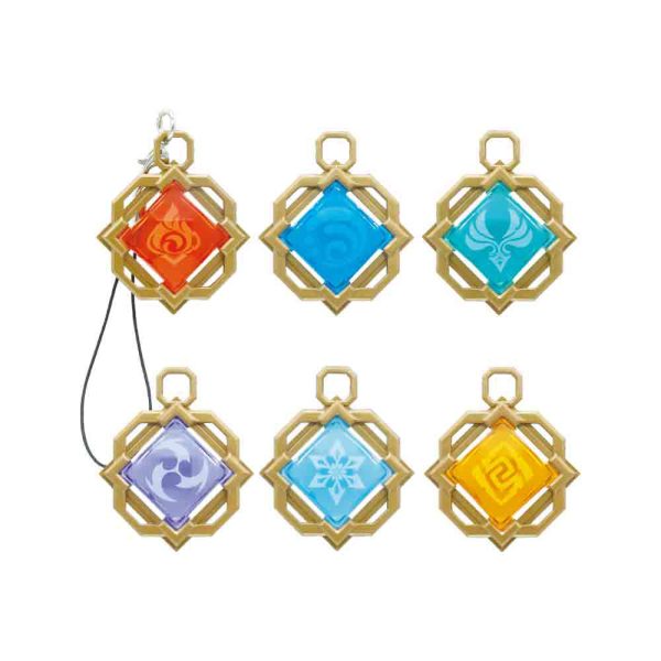 Genshin Impact God s Eye Vol. 2 Liyue Vision Gashapon Anhänger Anemo Im Angebot – Bild 2