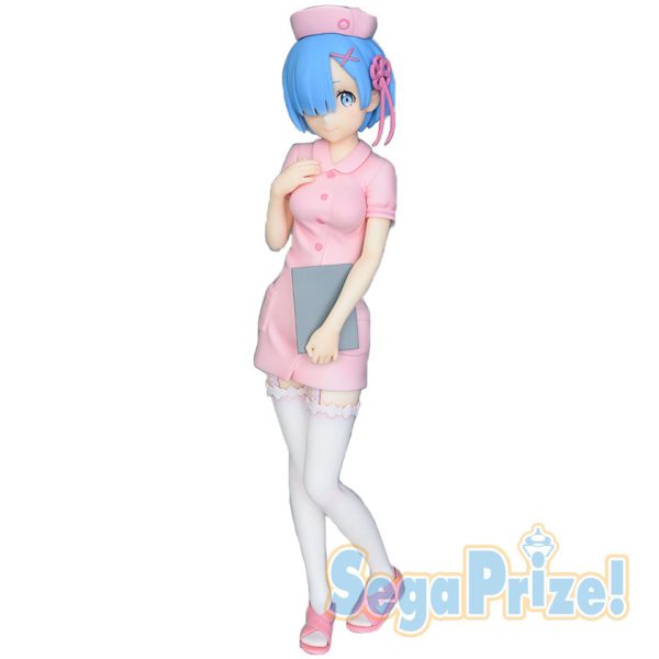 Re:Zero Precious PVC Statue Rem Angel in White - Pink Ver. Verkauf