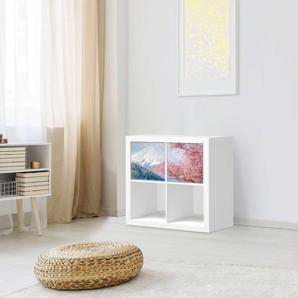 Möbel Klebefolie IKEA Expedit Regal 2 Türen (quer) - Design: Mount Fuji Jetzt online – Bild 3