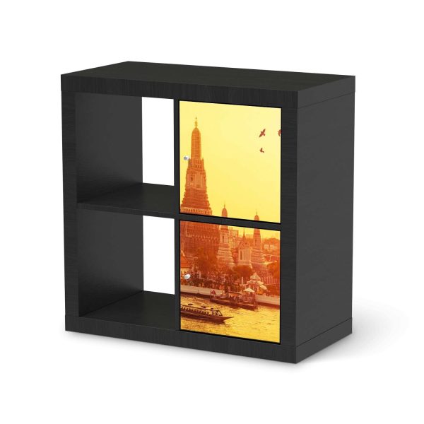 Klebefolie für Möbel IKEA Expedit Regal 2 Türen (hoch) - Design: Bangkok Sunset Online – Bild 2